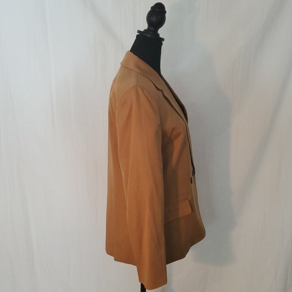 J.Crew Womens $218 Drapey twill double-breasted blazer Pink Size 2 CB316 NEW - Picture 4 of 13